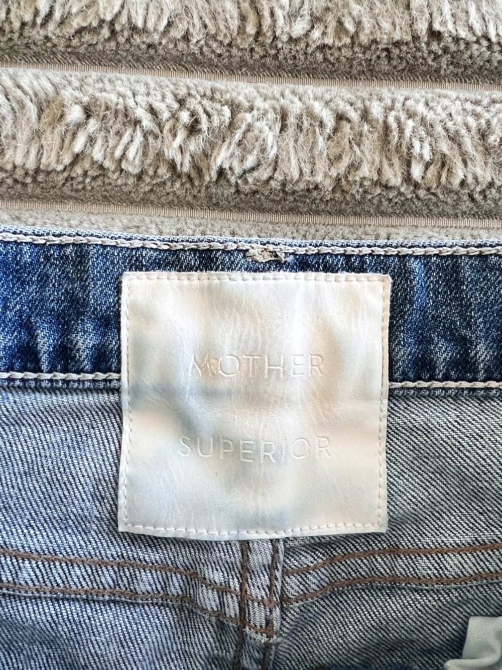 MOTHER The Curbside Ankle Jean Cowboys Don't Cry- Size 26 - Picture 9 of 14